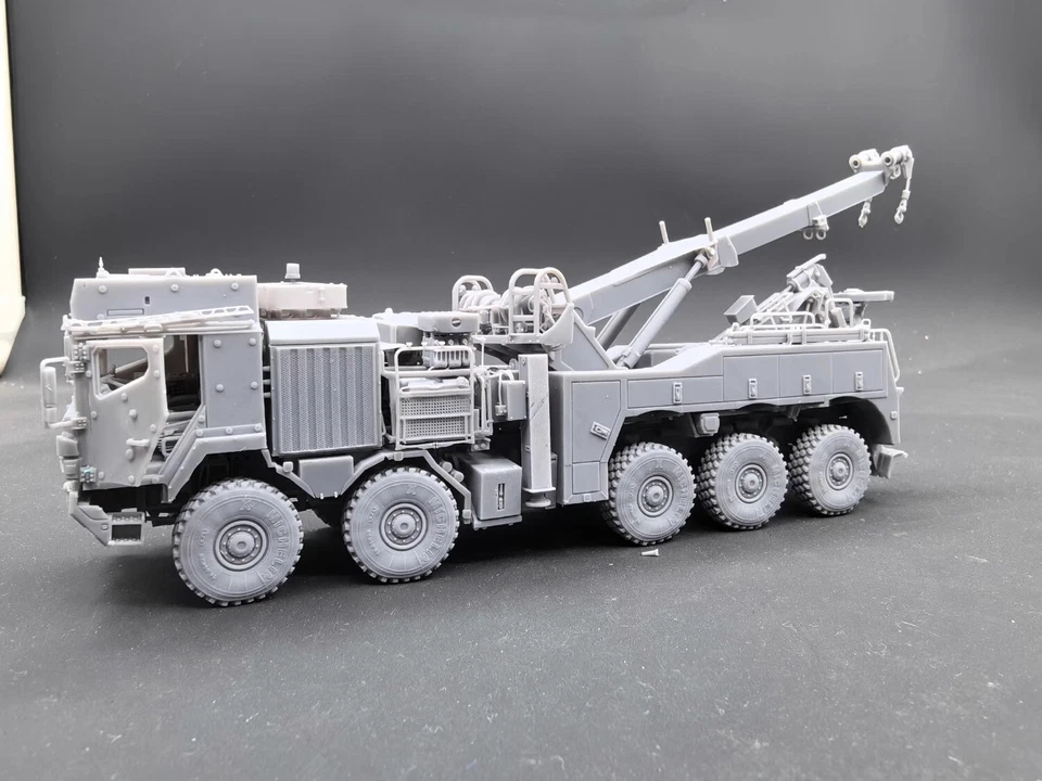 3D Printed 1/48 Model Kit Germany Rheinmetall MAN HX45M10X10 Rescue Crane - Image 3 of 4