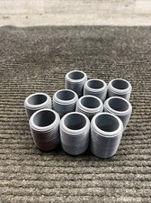 Lot of 10 Nipple Thread/Thread PVC Pipe 1" x 1-1/2"