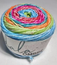 LION BRAND MANDALA OMBRE 1- Pk. HAPPY. I COMBINE SHIPPING, See Details