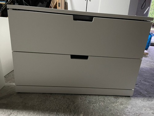 IKEA STOLMEN MODULAR drawers 2 x of 2 drawer units USED (vertical OR horizontal) - Picture 3 of 12