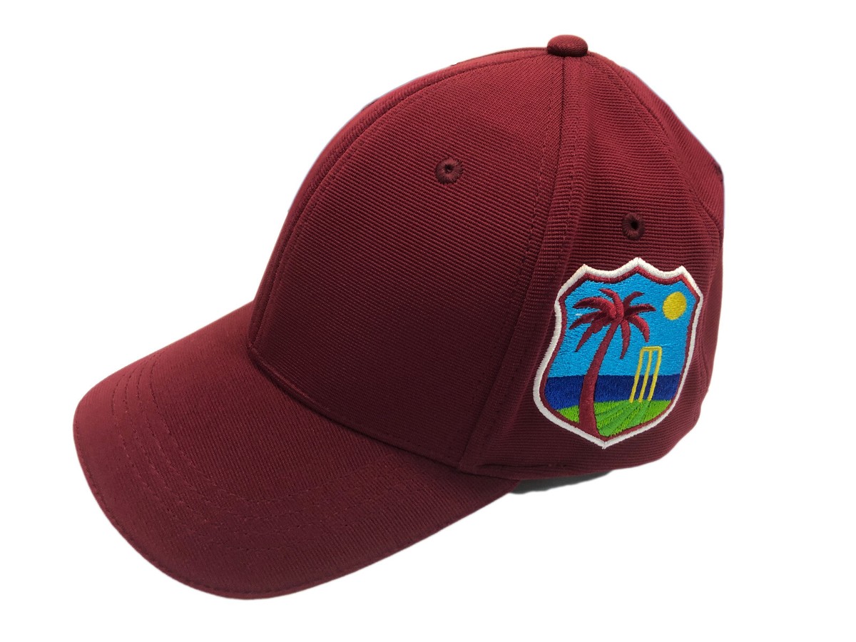 Mens WEST INDIES CASTORE DAY CRICKET BASEBALL CAP Sun Hat