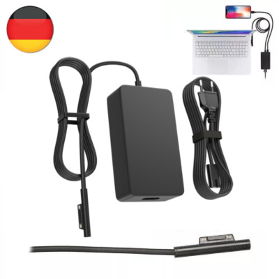 36W Netzteil Ladegerät für Microsoft Surface Book Pro 3 4 5 1625 1724 1796 1800 