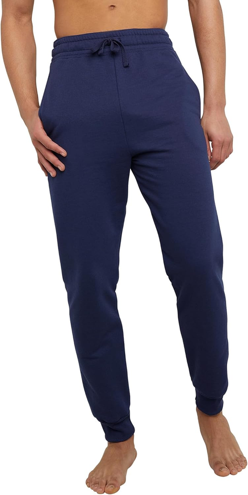 Hanes Men's Ecosmart Midweight Fleece Jogger Sweatpants for Lounging