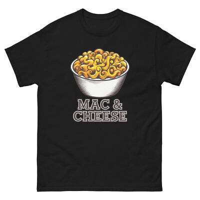 Mac and Cheese Lover Food Image Cartoon Funny T-Shirt Shirt