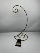 Tripar Harp Gold Metal Ornament Stand, 9 3/4" Tall
