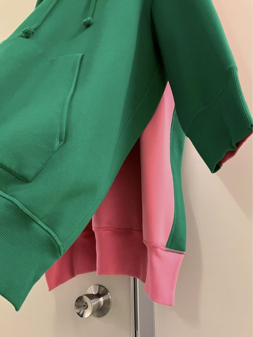 CELINE Green x Pink Bicolor Oversized Hoodie/Parka | eBay CELINE Green x Pink Bicolor Oversized Hoodie/Parka | eBay