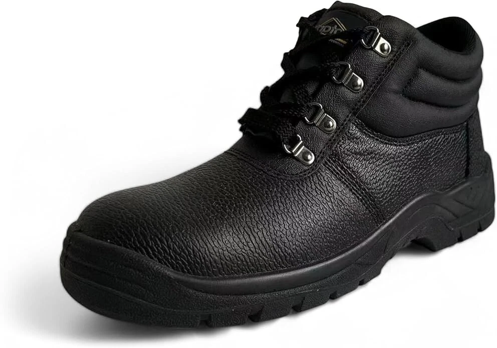Chukka Work Boots Leather Chukka Safety Waterproof Steel Toe Cap Midsole Boots