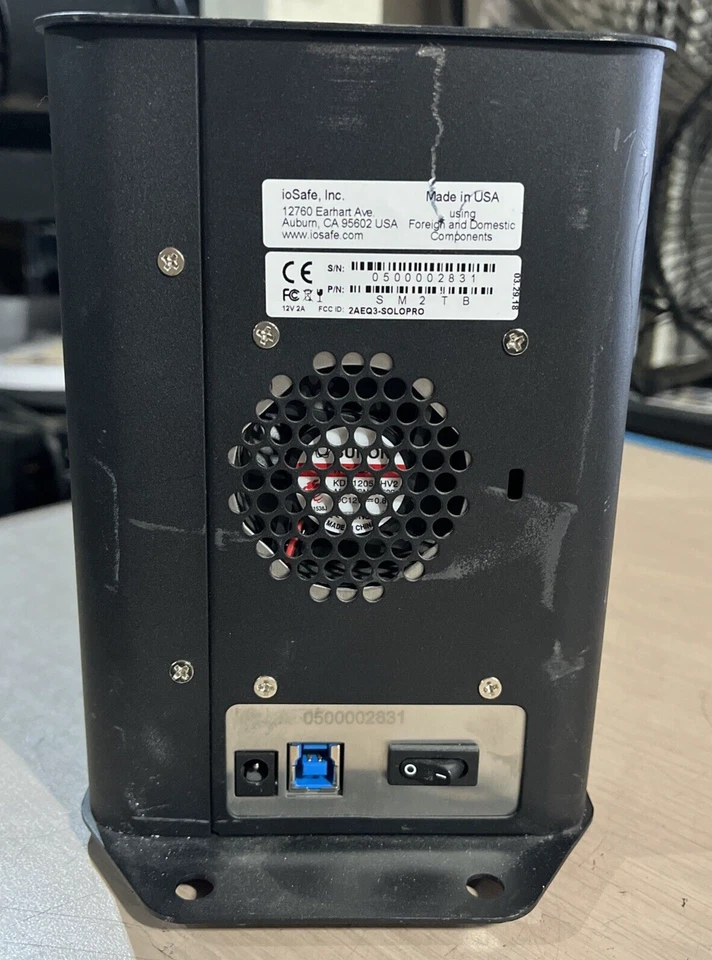 IOSAFE SOLOPRO 2TB USB 3.0 EXTERNAL HARD DRIVE - Image 2 of 3