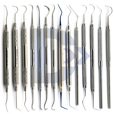 Dental Explorer Calculus Diagnostic Sickle Probe Perio Endodontic Plaque Removal