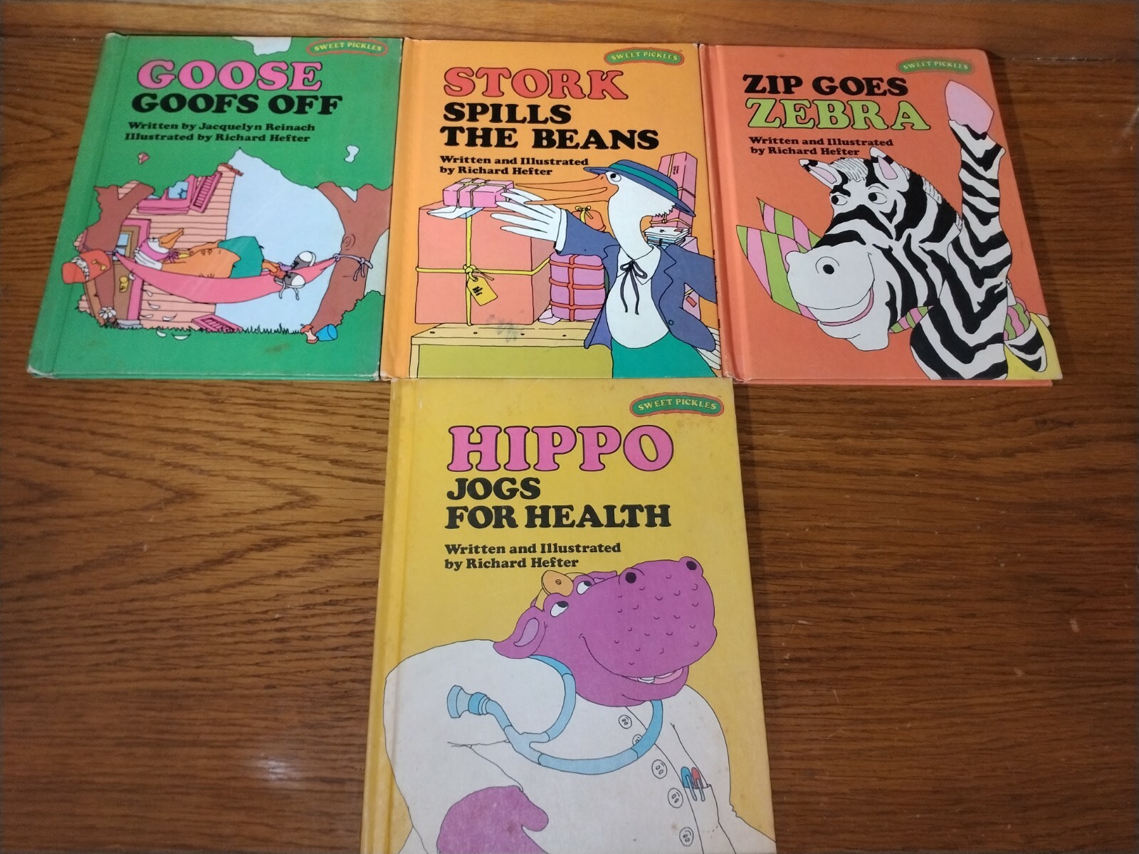 Sweet Pickles Vintage (1970s) Children's HC Books Lot of 16 "Goofs Off