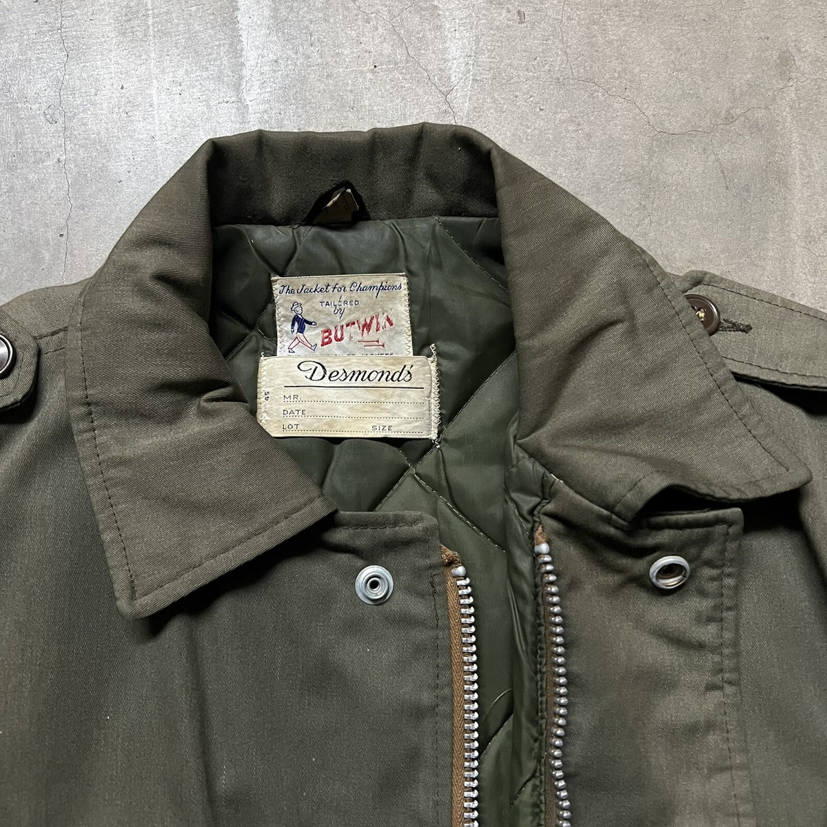 Vintage 50's Butwin M-65 U.S. Military Field Jacket 38 | eBay