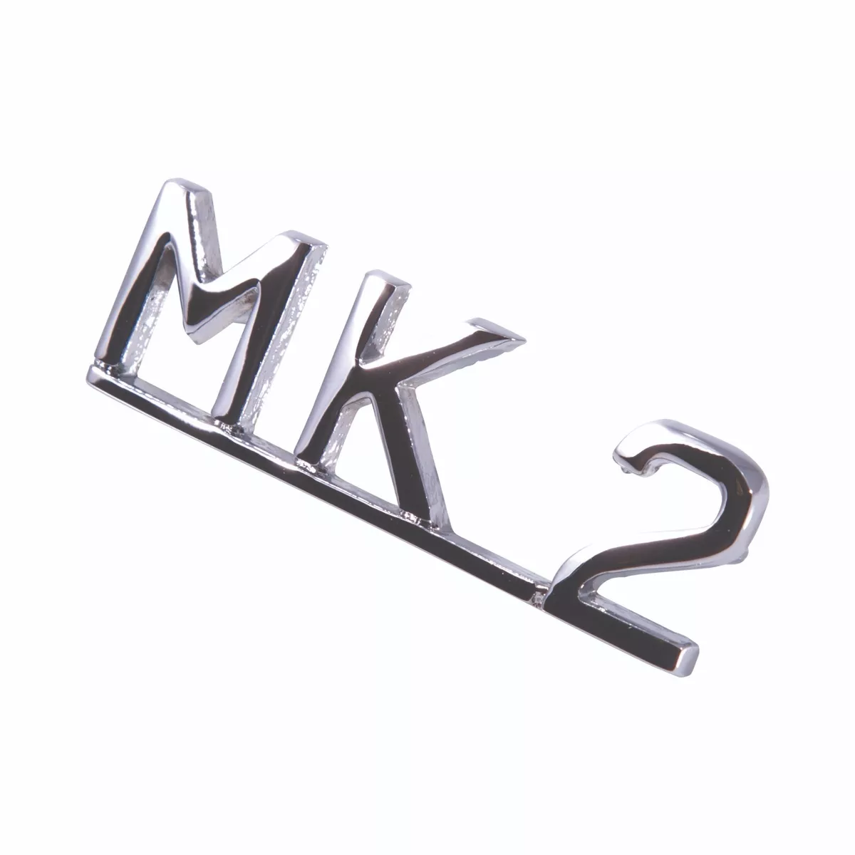 JAGUAR MARK 2 MK2 MK II CHROME BOOT TRUNK LID BADGE FAST POST BD27194