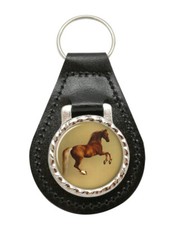 Portachiavi In Pelle Horse Forcene Di George Stubbs