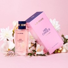 La Rive HER CHOICE Eau De Parfum For Woman 100ml Floral White Musk Vanilla Scent