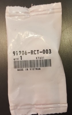 91206-RCT-003 OEM HONDA ACURA RIGHT AXLE SEAL TSX 4 CYLINDER | eBay