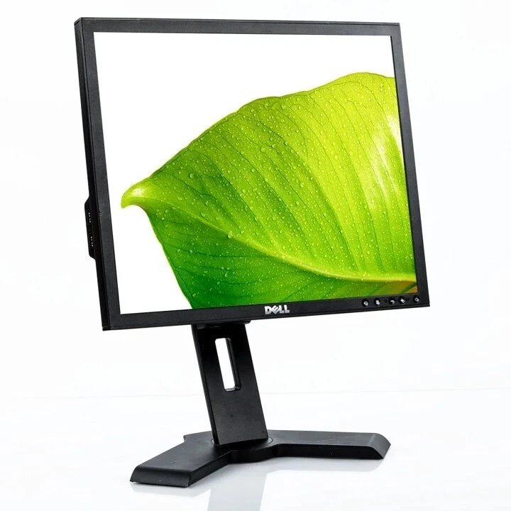 Dell 19" HD Monitor for Computer PC Laptop - VGA & DVI Flat Screen with Stand - Image 2 of 4