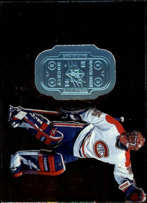 1998-99 SPx Finite Canadiens Hockey Card #44 Andy Moog/9500