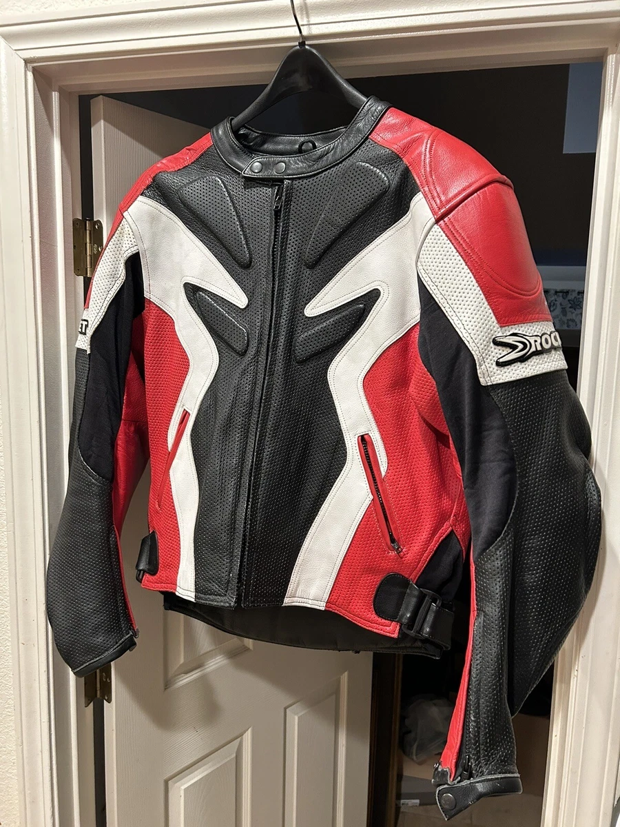 Motorcycle Jacket Armored Joe Rocket Leather 50/60