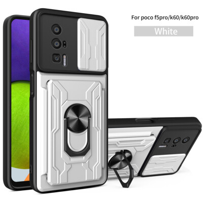 Für Xiaomi Poco X7 Pro X6 X5 X4 F5 F4 F3 12T Ring Ständer Hülle Karten Halter Cover