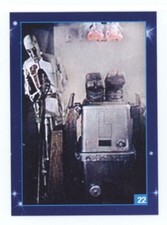 Jabba's Robots Star Wars Argentina 2.5"x1.75" Reprint Album Card #22 QTY