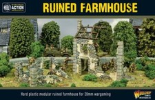 RUINED FARMHOUSE - WARLORD GAMES - BOLT ACTION - 28MM 1/56 WW2
