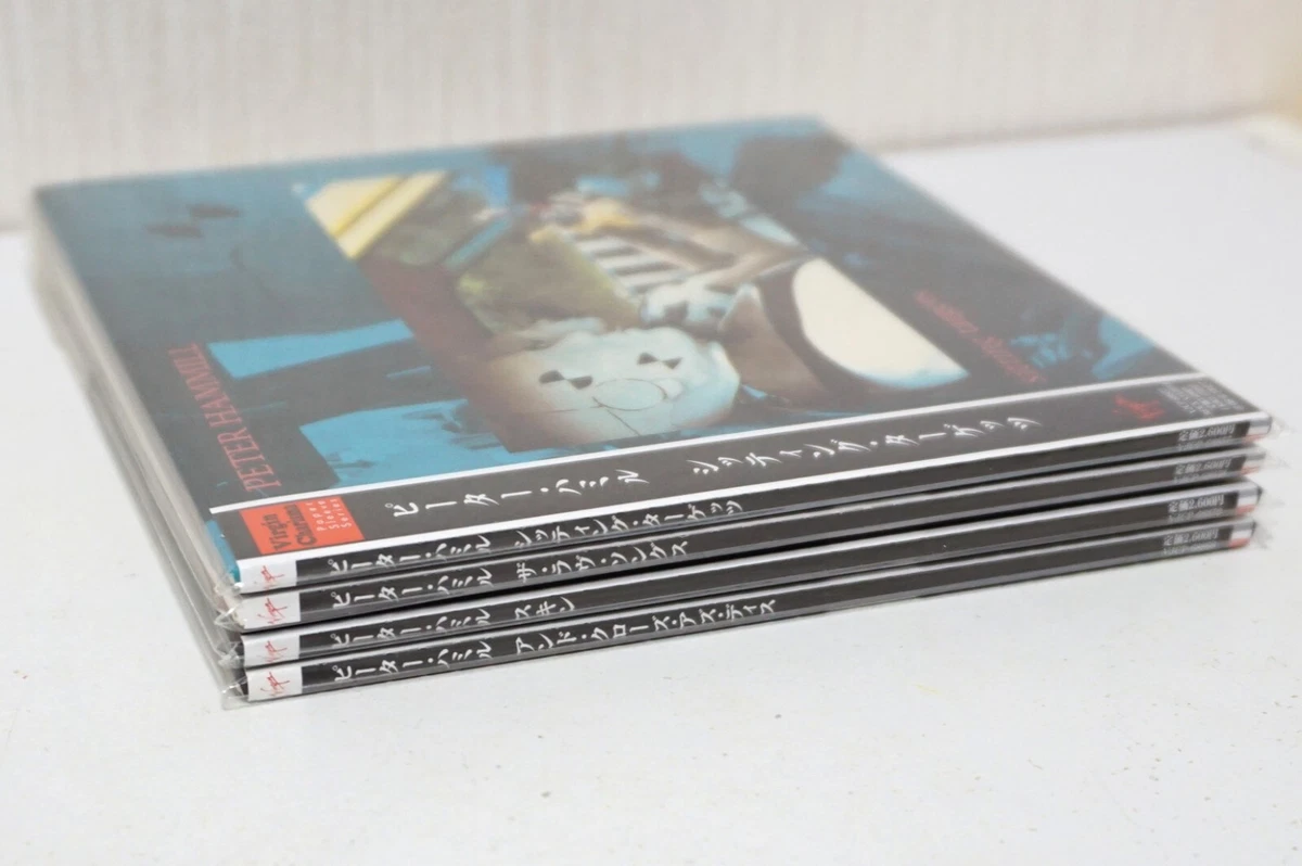 Peter Hammill 4 Titles Set Mini LP CD Promo Paper Sleeve Obi Japan 2007 EMI