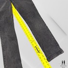 Reformation Jeans Hi-Rise Straight Leg Yuma Black Wash Women's Size 25 x 30 — photo 10