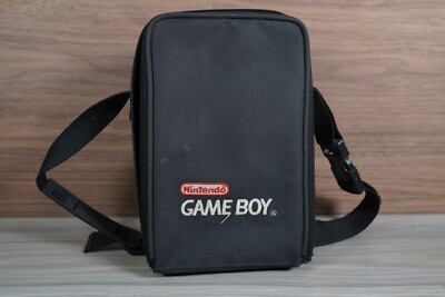 Vintage Nintendo Gameboy Carrying Case Bag W/ Tray Insert & Strap