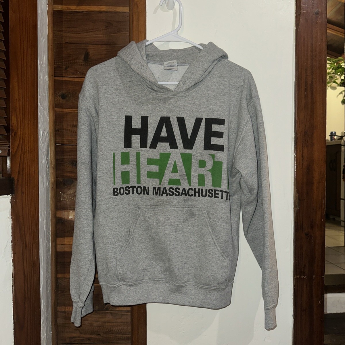 ミュージシャン HAVE HEART Boston Hoodie Vintage Have Heart Hoodie Boston Hardcore Y2K Grey RARE Straight