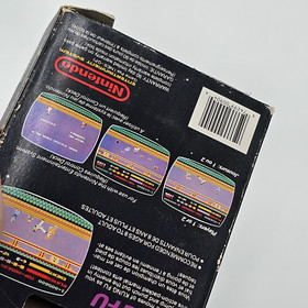 Kung Fu (NES) Mattel 5 Screw Variant - Canadian Hangtab Box - Tested Ex Rental