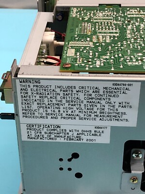 Victor Data Systems CG-N9712-FS Color Disply Monitor, 155693 | eBay