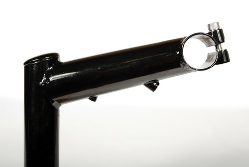 Tige De Vélo Vintage Sameness – Cr-Mo – 130 Mm – Pour Direction 28,6 Mm – Pince 25,4 Mm – Noire