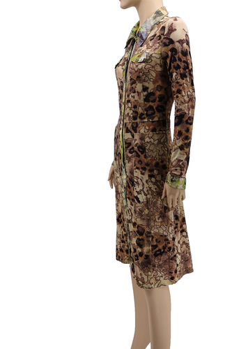 Eva & Claudi Long Cardigan Dress Women's Size S/M - Picture 4 of 7