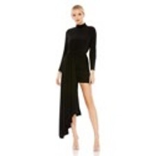 IEENA for Mac Duggal "Lil Black Dress" W/Flair. The long and short of it.  A33