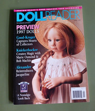 Doll Reader Magazine April 1997 DollReader Paper Dolls Knickerbocker Jackie-O