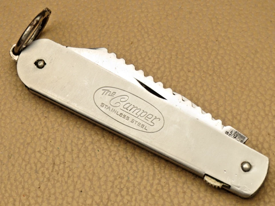 Antique 1940's to 50's Era George Schrade Knife Co - RARE Camping Knife Set - Image 4 of 4