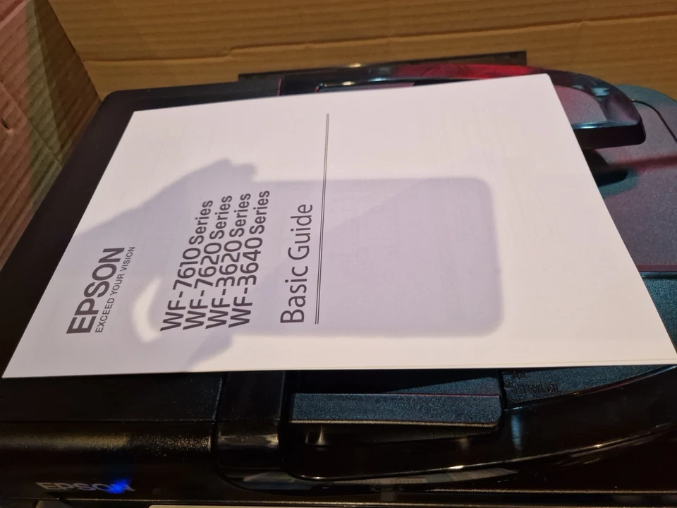 Epson WorkForce WF-3620DWF Colour All-In-One Printer With Full Inks  - Image 3 of 4