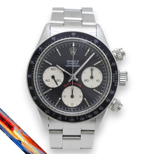 Rolex Daytona 6263 Men's Stainless Steel Chronograph Watch Excellent