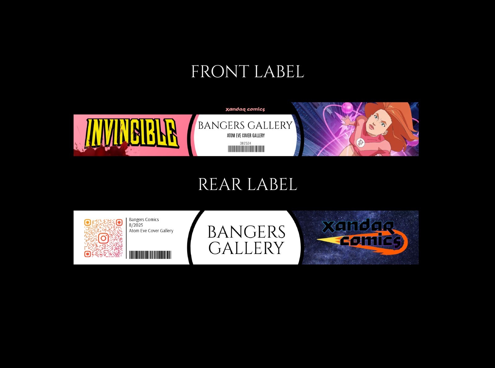 Invincible Atom Eve Cosplay Bangers Comics Virgin CUSTOM SLAB