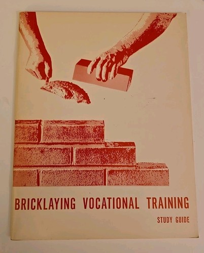 Vintage Bricklaying Vocational Training Manuals Lot – Student Textbook, Study... - Picture 15 of 24