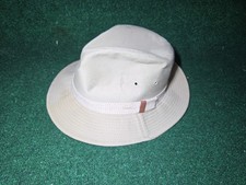 NICE VTG 1940  s Stetson Large Beige/Tan Fedora Formable / Stiff Canvas Tweed
