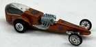 VINTAGE 1970'S MATTEL HOT WHEELES MEBETOYS COPPER TORPEDO DRAGSTER #6604