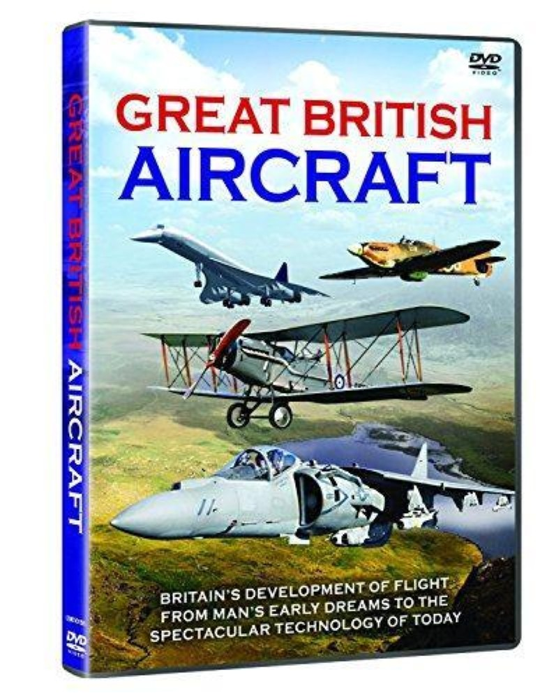 Great British Aircraft DVD FREE SHIPPING