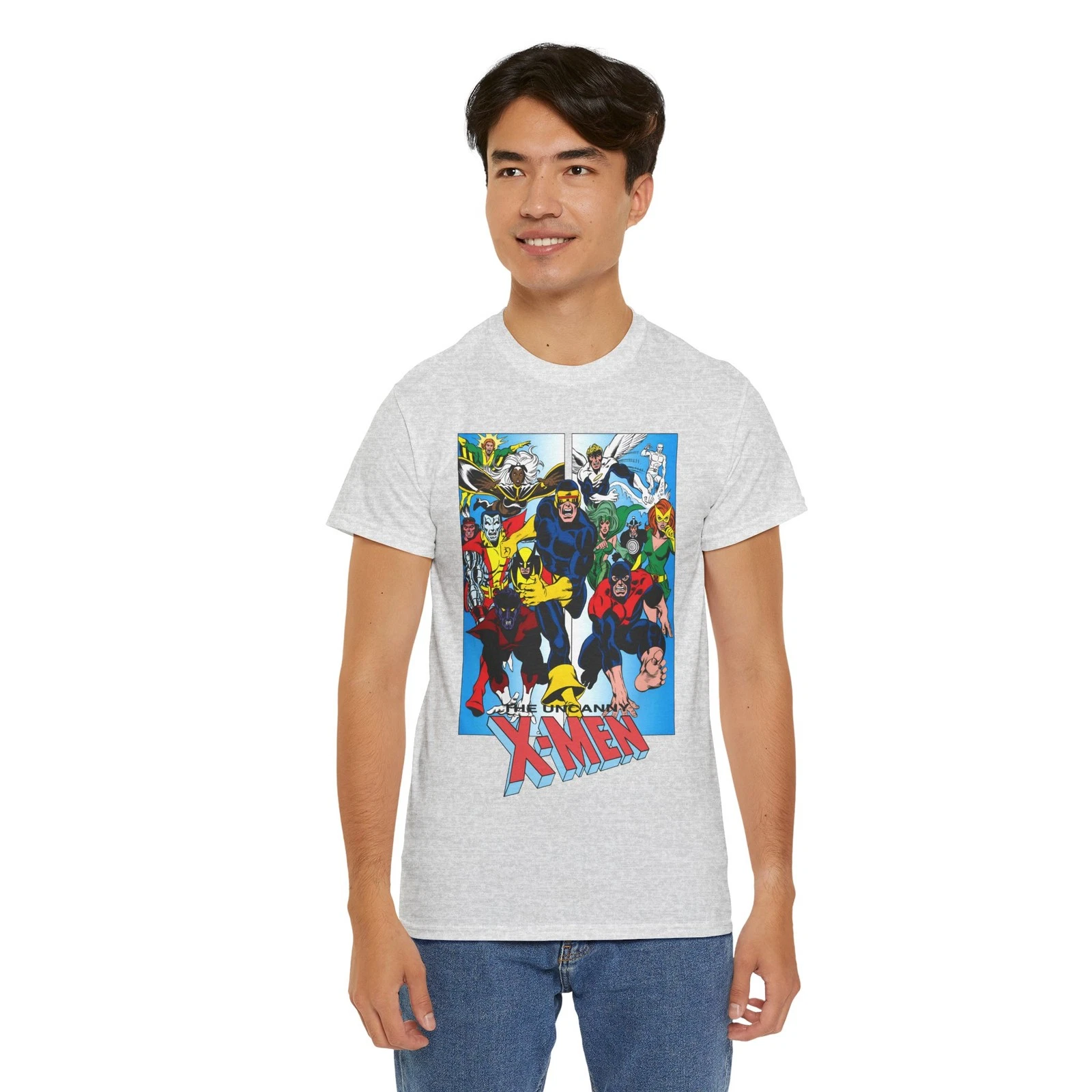 Uncanny X-Men T-Shirt - Dave Cockrum Art - Marvel Comics - Wolverine, Storm