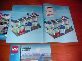 LEGOS 3181 3182 AIRPLANE OWNERS INSTRUCTION MANUAL BOOKS BUILDING TOY AIRPORT