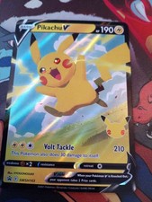 Pikachu V SWSH143 SWSH: Sword & Shield Promo Cards Holo on eBay