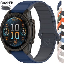 Quick Fit Strap For Garmin Fenix 8 E 7 7X 6 6S 6X 5 5S 5X 3 Magnetic Watch Band