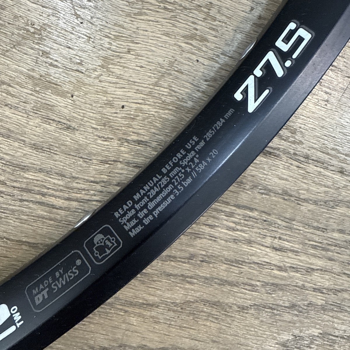 DT Swiss X1700 Spline 2 Two 27.5” 28h Replacement Rim | eBay