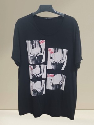 Guess Los Angeles Herren T-Shirt Größe L NEU Fotodruck Carpe Diem