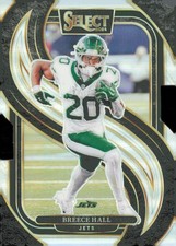 2024 Panini Select #111 Breece Hall Silver Prizm Die Cut